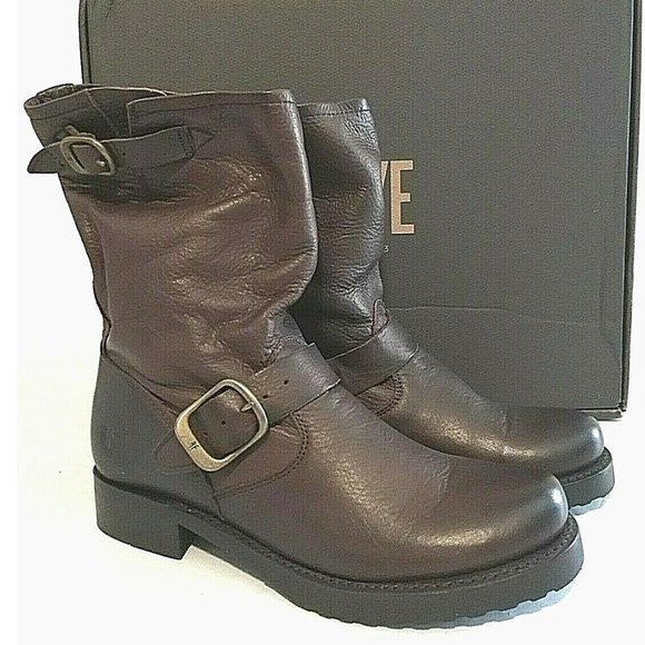 Frye Women's Veronica Short Leather Boots - Picture 4 of 8
